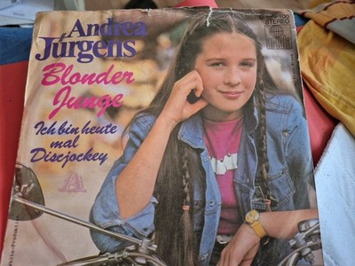 7'' ANDREA JÜRGENS * Blonder Junge / Ich bin heute mal Disjockey