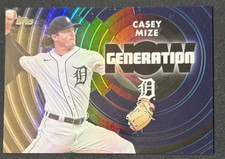 2022 Topps Series 1 - Generation Now Casey Mize #GN-12 Black /299
