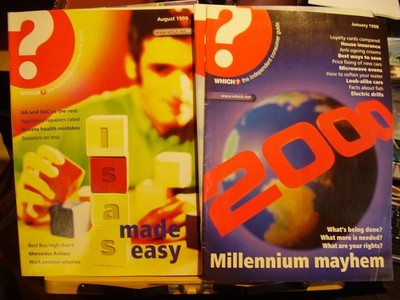 JOB LOT X 12 VINTAGE WHICH MAGS 1998 COMPLETE YEAR GIFT AID WATER CAR SECURITY