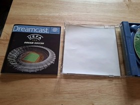 UEFA Dream Soccer  - SEGA Dreamcast - with manual