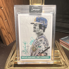 Topps Project 70 2021 Edgar Martinez Seattle Mariners Auto #779 /200