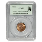 1895 Indian Head Cent 1C PCGS MS 64 RB