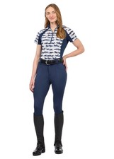 Camisa estampada manga corta Kerrits Equibreeze Ice Fil - Pinceladas de niebla