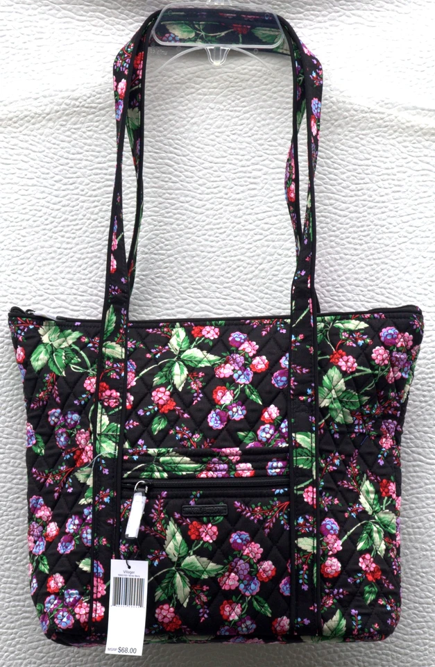 Bolso de Mano Vera Bradley Villager en Winter Berry. Nuevo con etiquetas Foto 2 de 4