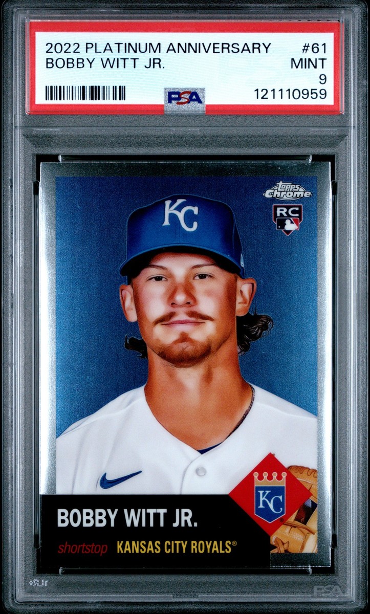 2022 Topps Chrome Platinum Anniversary - Bobby Witt Jr. #61 (RC