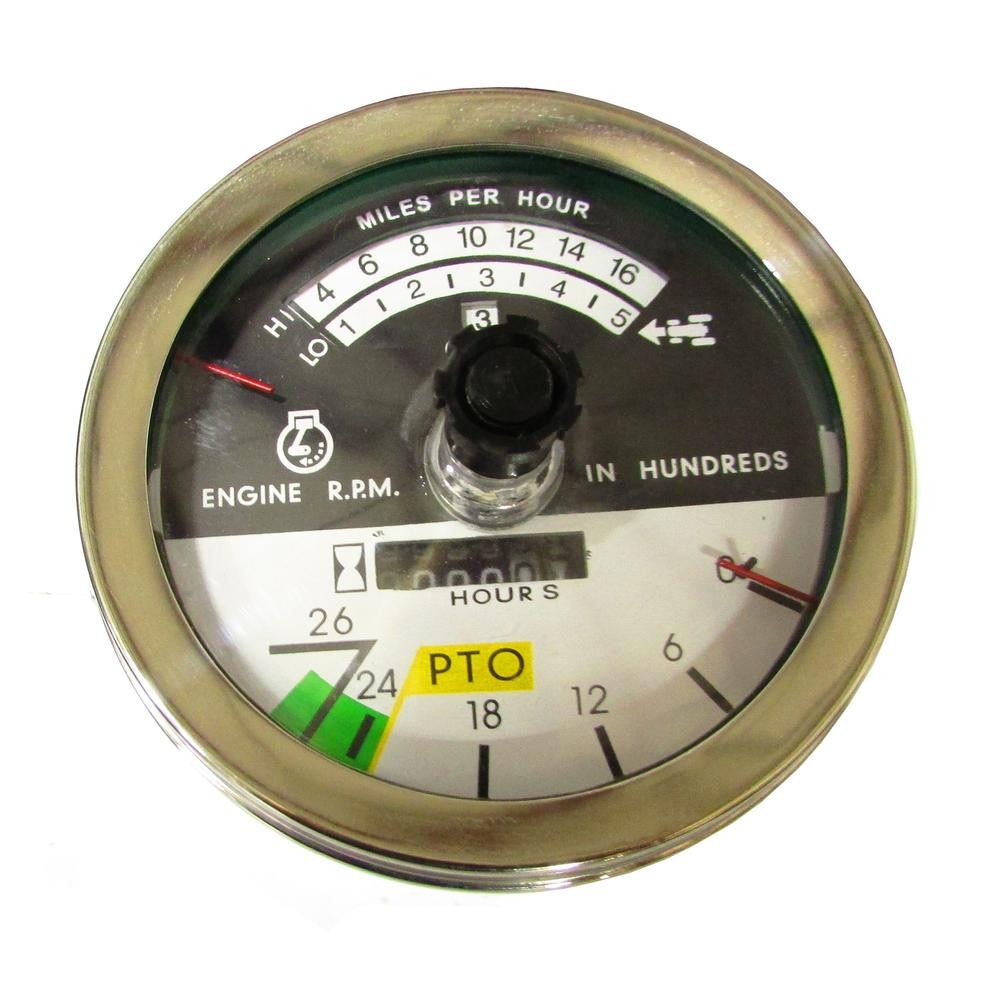 Tachometer (with Knob) Fits Case/International Harvester Replaces 107368C3