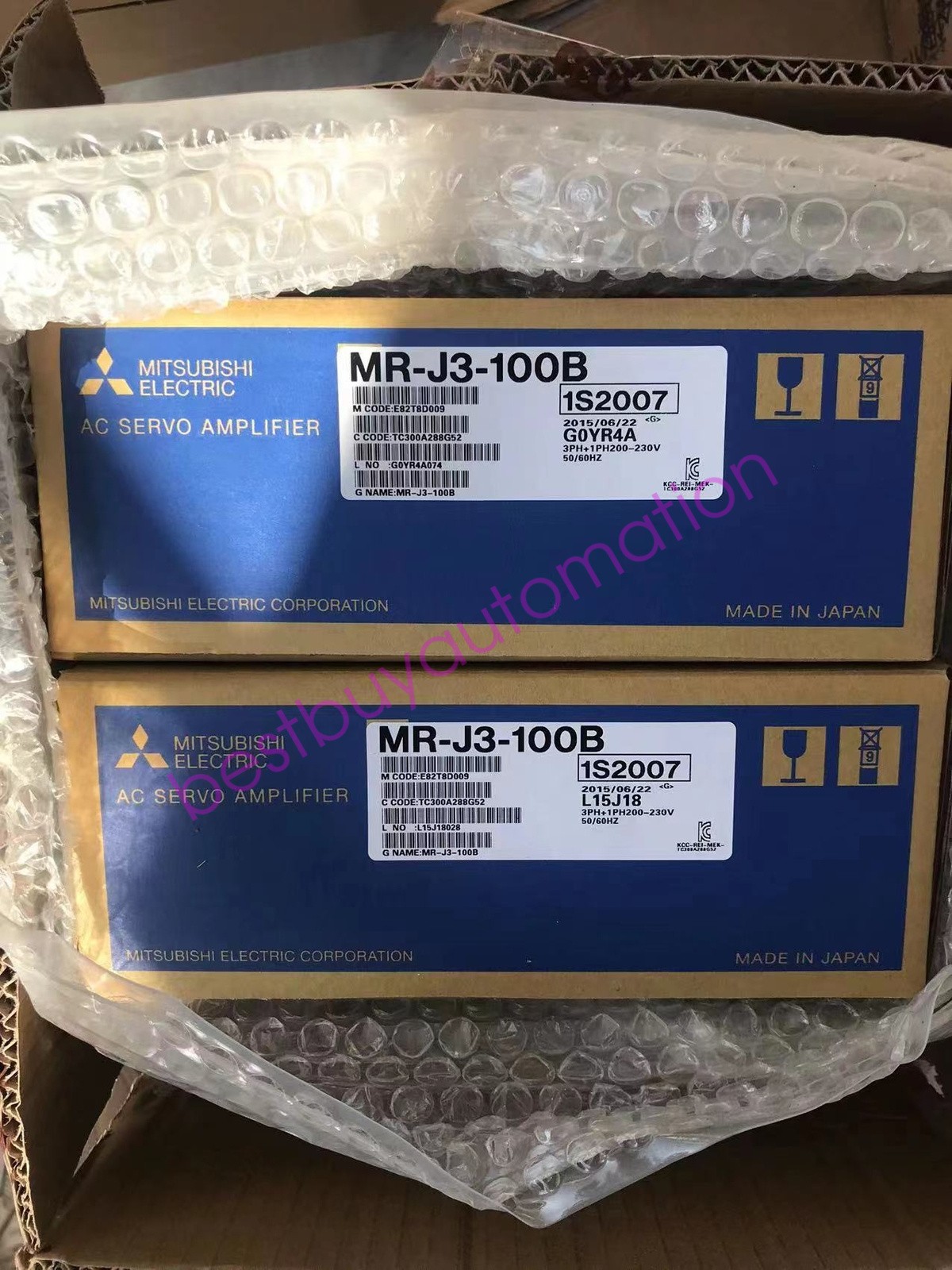 1PC New Mitsubishi MR-J3-100B Servo Drive MRJ3100B In Box Expedited Shipping
