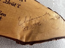 Erich Honecker - Original signiert - LPG „Fahner Obst“