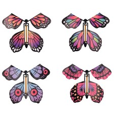 4 Stück magische fliegende Schmetterling Spielzeug Kinder Geschenk Abenteuer