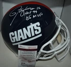 LAWRENCE TAYLOR SIGNED CUSTOM MASK VSR4 F/S HELMET NEW YORK GIANTS HOF 99 + JSA
