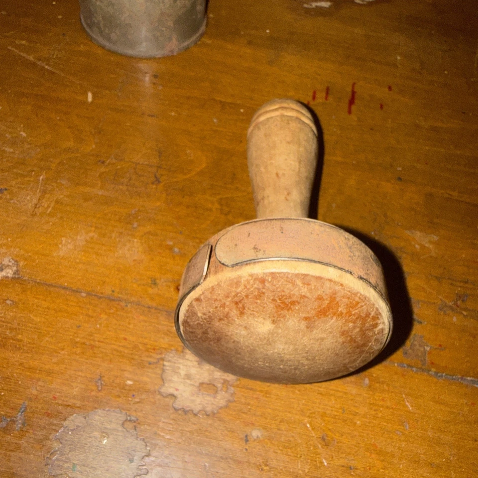 "Herramienta de reparación de reparación de madera de 4"" X 2"" torneada de madera para reparar calcetines" Foto 4 de 4