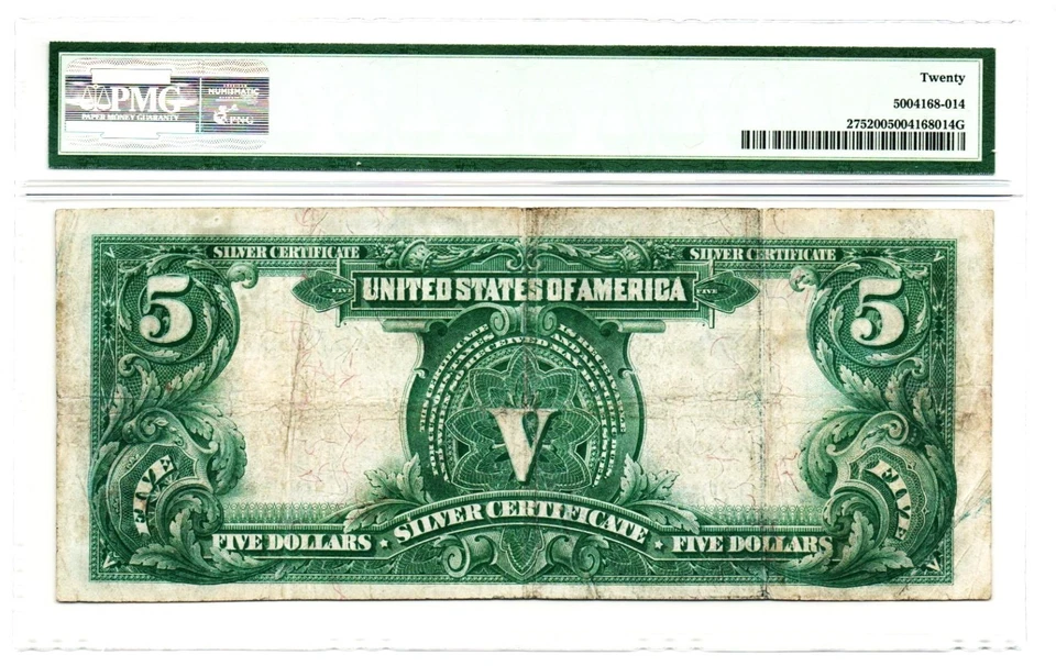 Fr. 275 1899 Silver Certificate PMG Very Fine 20 - Image 2 of 2