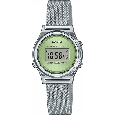 Casio Silver Womens Digital Watch Casio Collection Vintage LA700WEM-3AEF
