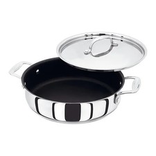 Image of Stellar Sauteuse Pan – 7000 Profile range, 24cm, Non-Stick, Stainless Steel