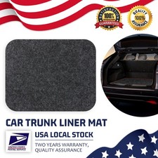 Universal Non-Slip Car Trunk Mat Cargo Liner 39"X70" Cut-to-Fit Protector