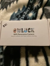 OwLuck White WiFi Wireless Motion Detector Panorama Bulb Camera Day/Night