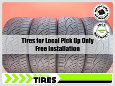 Set Of 4 Nitto Nt 420 V Xl 27545r20 Used Tires 732 Tread No Patch 110v 2754520