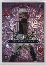 2023 5 Card Draw Stacked Deck Jack of Clubs 1/1 Demario Douglas Rookie RC 1eu9. rookie card picture