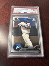 2016 Bowman Chrome Oneal Cruz Dodgers Pirates 1st PSA 9