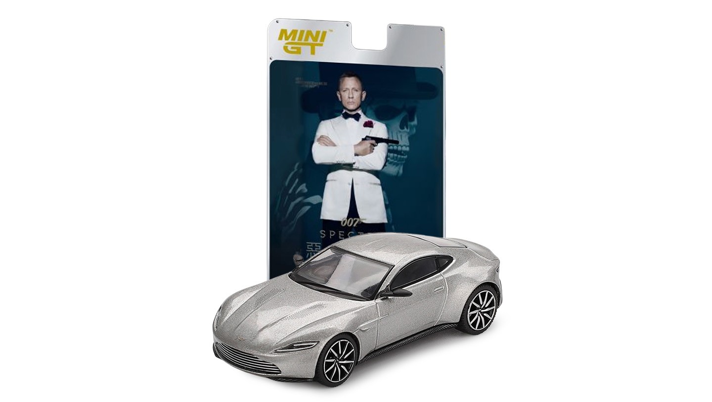 Mini GT 1/64 ASTON MARTIN DB10 SPECTRE 007 JAMES BOND TRADITIONAL CHINESE 2015
