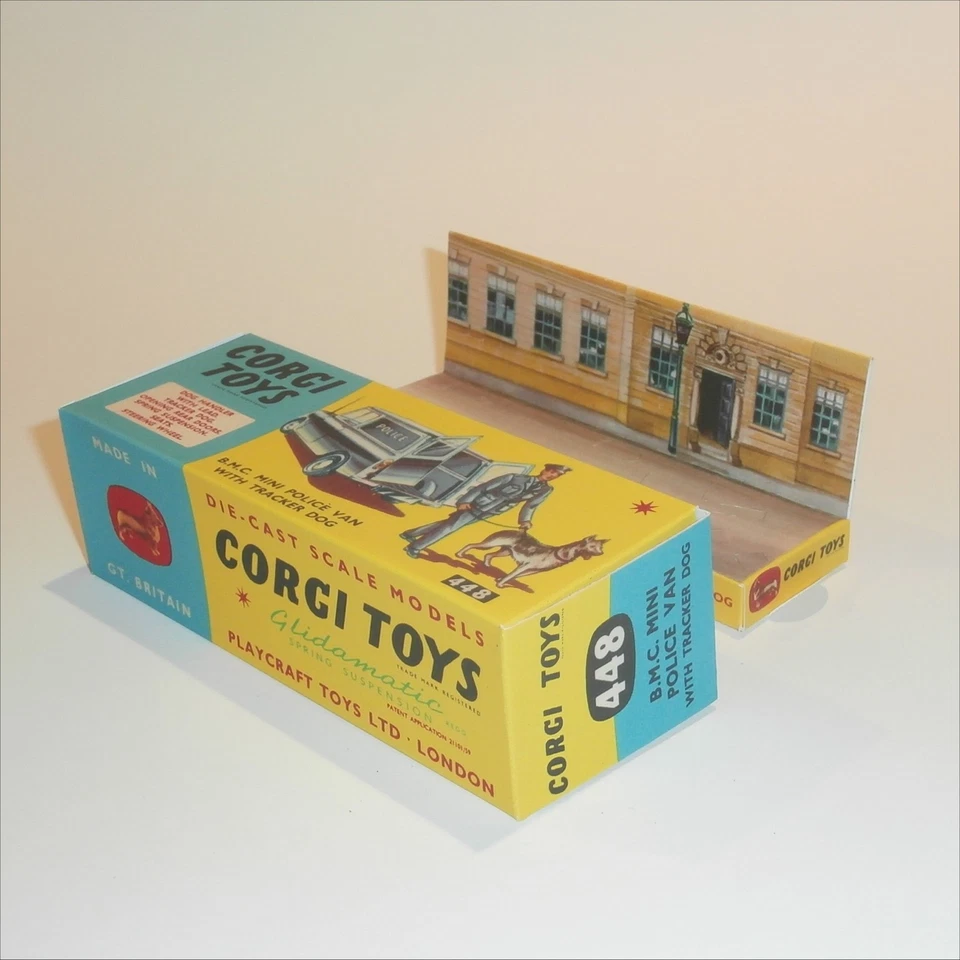 Corgi Toys  448 Mini Police Van Repro Box - Image 2 of 4