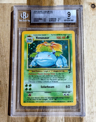 Venusaur graded BGS 9 for sale on eBay