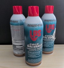 Lot of 3-LPS 00516 Corrosion Inhibitor Cold Galvanize 14 Oz Aerosol Can