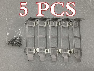 5P   Half Height Low Profile LP Slot Bracket Blech AOC-STG-i2T X540-AT2 #hj