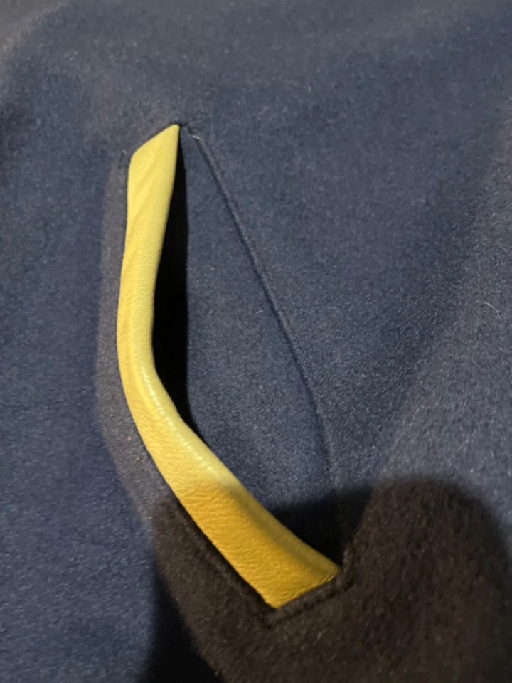 Chaqueta vintage Nike, New York Yankees, letterman cuero y lana talla XL Foto 3 de 4