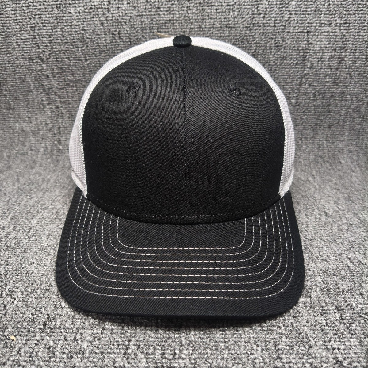 The Game Black White Trucker Hat Snapback Mesh Cap Adjustable New