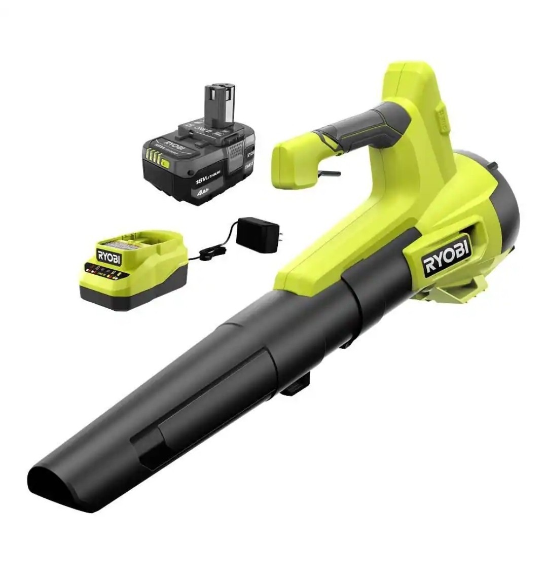 Ryobi ONE+18V 100MPH 350CFM Cordless Battery Variable Speed Jet Fan Leaf Blower
