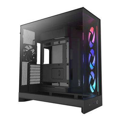 NZXT H9 Flow RGB 2025 Black ATX Dual Chamber PC Gehäuse