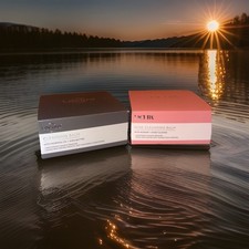 2 SET 100g LACURA Cleansing Balm Moringa Oil+ Shea Butter & Rosehip/sweet Almond