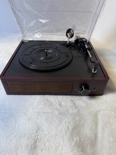 Vinyl Retro Record Player Turntable Built-in Bluetooth Receiver  2 Speakers....
