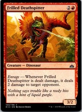 Frilled Deathspitter Rivals of Ixalan Regular