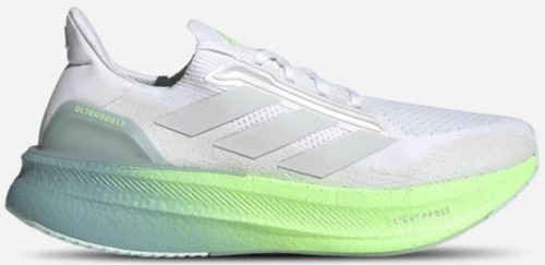 adidas Ultraboost 5X White Dash Grey Lime Burst Running Shoes