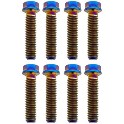 Tusk 2156810008-9fc35d Titan Trpl Clamp Bolt Kit Luxon Trpl Clamp Burnt Blue For