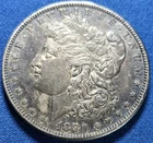 A 1880 S Morgan Silver Dollar. Beautiful Coin!!!