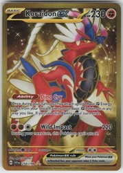 Koraidon ex 254/198 Hyper Rare Scarlet & Violet Base Set