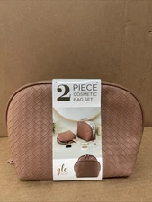 Glotech 2 Piece Cosmetic Bag Set