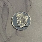 1 Gram .999 Fine Silver Round – Peace Dollar Design