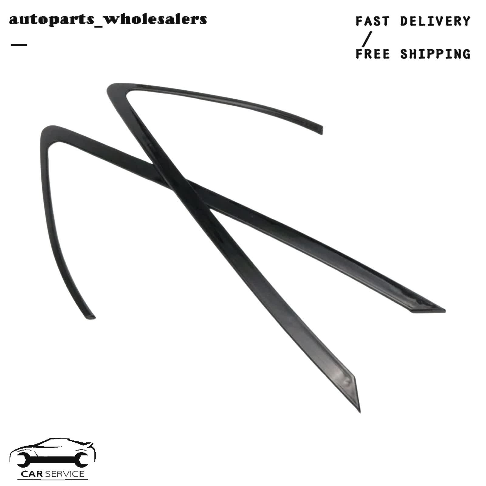 2x Rear Right & Left Side Quarter Window Trim for RX330 RX350 RX400h 2004 - 2008