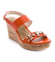 Andrew Geller Destin Orange Womens Shoes Size 8 M Sandals Msrp $60 on sale Andrew Geller Destin Orange Womens Shoes Size 8 M Sandals Msrp $60 on sale