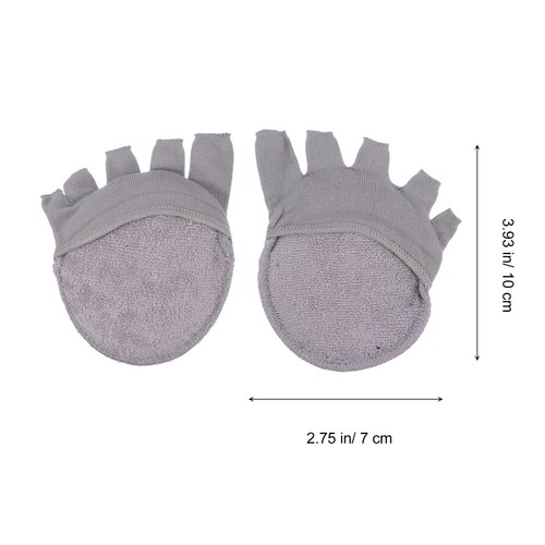 3 Pairs Toe Separators Elastic Socks Woman Half Palm Foot Alignment - Picture 6 of 12