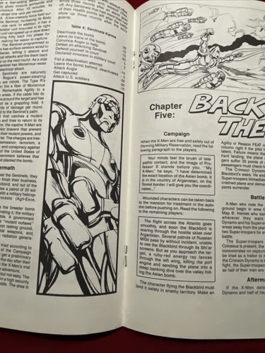 TSR Marvel Super Heroes Roleplaying Game The Breeder Bombs Adventure MH-1 6851 - Imagen 7 de 21