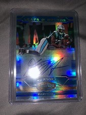 DJ Moore 2020 Panini Plates and Patches Leaps & Bounds Auto #/50