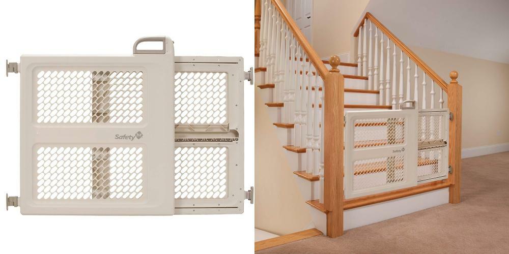 Safety 1st Pressure Mount Lift, Lock and Swing Gate, Fits Spaces