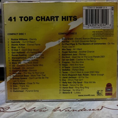 NOWシリーズ 洋楽CD 49枚+2枚セット NOWシリーズ 洋楽CD 49枚+2枚セット NOWシリーズ 洋楽CD 49枚+2