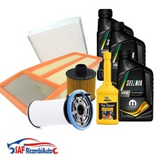 Kit Tagliando Fiat 500L 500 L 1.3 Multijet D EURO 5 + Selenia 5W30 + Additivo