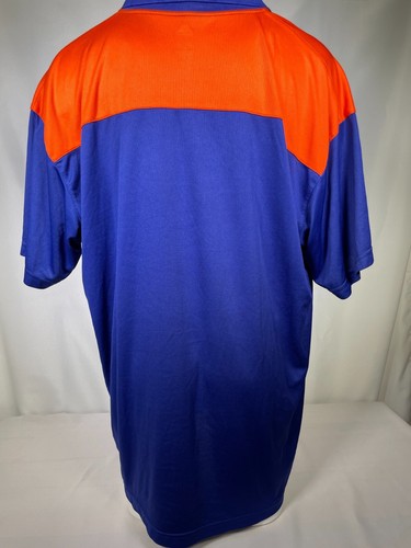 New York Mets MLB Majestic Blue Polo Shirt Men's 3XL - 第 7/11 張圖片